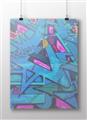 Picture of Graffiti Wall _GroupedProduct_Rectangle_Landscape_Photography _GroupedProduct_Rectangle_Landscape_Unframed_Print_Only_