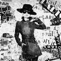 Picture of Newspaper Fashion _GroupedProduct_Square_Unframed_Print_Only_