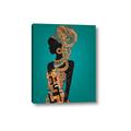 Picture of African Fashion Girl _GroupedProduct_Rectangle_Portrait_Canvas_