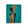 Picture of African Fashion Girl _GroupedProduct_Rectangle_Portrait_Canvas_