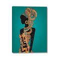 Picture of African Fashion Girl _GroupedProduct_Rectangle_Portrait_Canvas_