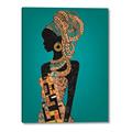 Picture of African Fashion Girl _GroupedProduct_Rectangle_Portrait_Canvas_