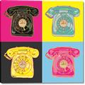 Picture of Rotary Phones _GroupedProduct_Square_Canvas_
