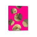 Picture of Neon Pink Circles _GroupedProduct_Rectangle_Portrait_Canvas_