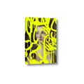 Picture of Neon Yellow Graffiti _GroupedProduct_Rectangle_Portrait_Canvas_