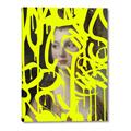 Picture of Neon Yellow Graffiti _GroupedProduct_Rectangle_Portrait_Canvas_