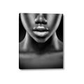 Picture of Fashion Makeup B&W _GroupedProduct_Rectangle_Portrait_Photography _GroupedProduct_Rectangle_Portrait_Canvas_