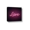 Picture of Neon Love _GroupedProduct_Square_Photography _GroupedProduct_Square_Canvas_