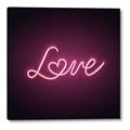 Picture of Neon Love _GroupedProduct_Square_Photography _GroupedProduct_Square_Canvas_