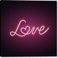 Picture of Neon Love _GroupedProduct_Square_Photography _GroupedProduct_Square_Canvas_