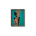 Picture of African Fashion Girl _GroupedProduct_Rectangle_Portrait_Canvas_Framed_