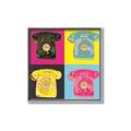 Picture of Rotary Phones _GroupedProduct_Square_Canvas_Framed_