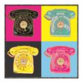 Picture of Rotary Phones _GroupedProduct_Square_Canvas_Framed_