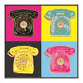 Picture of Rotary Phones _GroupedProduct_Square_Canvas_Framed_