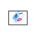 Picture of Blue Eyed Girl  _GroupedProduct_Rectangle_Landscape_Canvas_Framed_