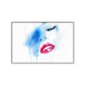 Picture of Blue Eyed Girl  _GroupedProduct_Rectangle_Landscape_Canvas_Framed_