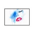 Picture of Blue Eyed Girl  _GroupedProduct_Rectangle_Landscape_Canvas_Framed_