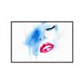 Picture of Blue Eyed Girl  _GroupedProduct_Rectangle_Landscape_Canvas_Framed_