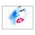 Picture of Blue Eyed Girl  _GroupedProduct_Rectangle_Landscape_Canvas_Framed_