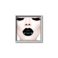 Picture of Black Lipstick _GroupedProduct_Square_Photography _GroupedProduct_Square_Canvas_Framed_