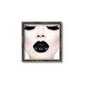 Picture of Black Lipstick _GroupedProduct_Square_Photography _GroupedProduct_Square_Canvas_Framed_