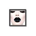 Picture of Black Lipstick _GroupedProduct_Square_Photography _GroupedProduct_Square_Canvas_Framed_