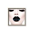 Picture of Black Lipstick _GroupedProduct_Square_Photography _GroupedProduct_Square_Canvas_Framed_