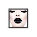 Picture of Black Lipstick _GroupedProduct_Square_Photography _GroupedProduct_Square_Canvas_Framed_