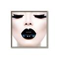 Picture of Black Lipstick _GroupedProduct_Square_Photography _GroupedProduct_Square_Canvas_Framed_