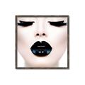 Picture of Black Lipstick _GroupedProduct_Square_Photography _GroupedProduct_Square_Canvas_Framed_