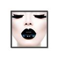 Picture of Black Lipstick _GroupedProduct_Square_Photography _GroupedProduct_Square_Canvas_Framed_
