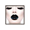 Picture of Black Lipstick _GroupedProduct_Square_Photography _GroupedProduct_Square_Canvas_Framed_