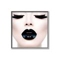 Picture of Black Lipstick _GroupedProduct_Square_Photography _GroupedProduct_Square_Canvas_Framed_