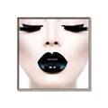 Picture of Black Lipstick _GroupedProduct_Square_Photography _GroupedProduct_Square_Canvas_Framed_