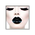 Picture of Black Lipstick _GroupedProduct_Square_Photography _GroupedProduct_Square_Canvas_Framed_