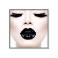 Picture of Black Lipstick _GroupedProduct_Square_Photography _GroupedProduct_Square_Canvas_Framed_