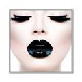 Picture of Black Lipstick _GroupedProduct_Square_Photography _GroupedProduct_Square_Canvas_Framed_