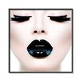 Picture of Black Lipstick _GroupedProduct_Square_Photography _GroupedProduct_Square_Canvas_Framed_