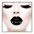 Picture of Black Lipstick _GroupedProduct_Square_Photography _GroupedProduct_Square_Canvas_Framed_