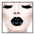 Picture of Black Lipstick _GroupedProduct_Square_Photography _GroupedProduct_Square_Canvas_Framed_