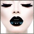 Picture of Black Lipstick _GroupedProduct_Square_Photography _GroupedProduct_Square_Canvas_Framed_