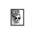 Picture of Modern Flower Girl _GroupedProduct_Rectangle_Portrait_Photography _GroupedProduct_Rectangle_Portrait_Canvas_Framed_