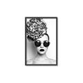 Picture of Modern Flower Girl _GroupedProduct_Rectangle_Portrait_Photography _GroupedProduct_Rectangle_Portrait_Canvas_Framed_