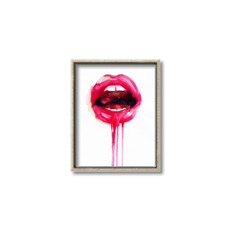 Picture of Kiss Me  _GroupedProduct_Rectangle_Portrait_Canvas_Framed_