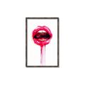 Picture of Kiss Me  _GroupedProduct_Rectangle_Portrait_Canvas_Framed_