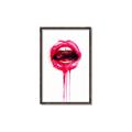 Picture of Kiss Me  _GroupedProduct_Rectangle_Portrait_Canvas_Framed_