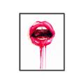 Picture of Kiss Me  _GroupedProduct_Rectangle_Portrait_Canvas_Framed_