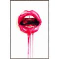 Picture of Kiss Me  _GroupedProduct_Rectangle_Portrait_Canvas_Framed_