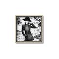 Picture of Newspaper Fashion _GroupedProduct_Square_Canvas_Framed_