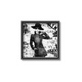 Picture of Newspaper Fashion _GroupedProduct_Square_Canvas_Framed_
